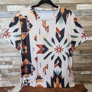 New Boho Southwestern Aztec Tee